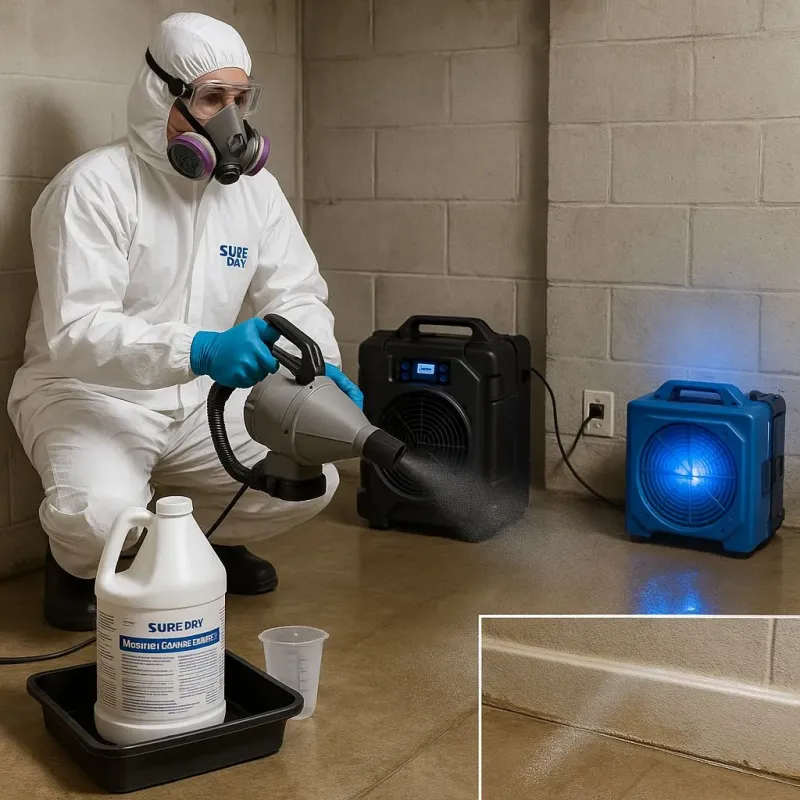 Sanitization and Odor Removal process in Reedsburg, WI