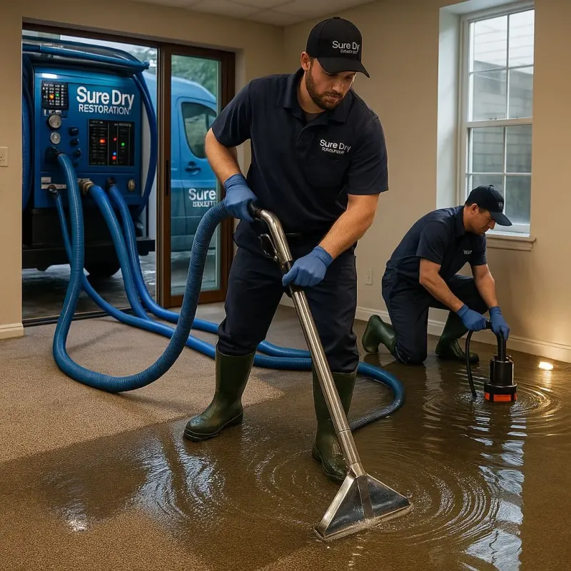 Water Extraction and Removal process in Reedsburg, WI